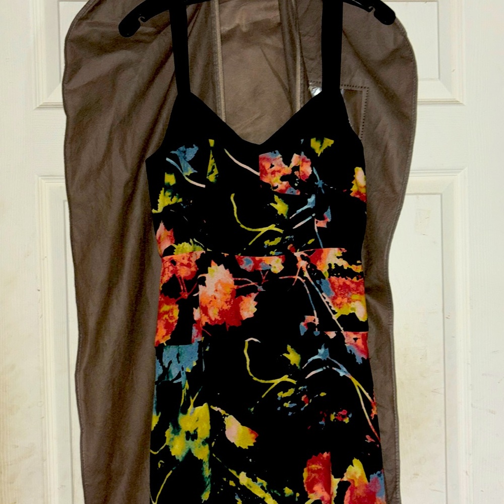 BCBG MAX AZRIA RUSTIC GROVE DRESS with extra large BCBG MAX AZRIA GARMENT BAG